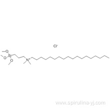 1-Octadecanaminium,N,N-dimethyl-N-[3-(trimethoxysilyl)propyl]-, chloride (1:1) CAS 27668-52-6